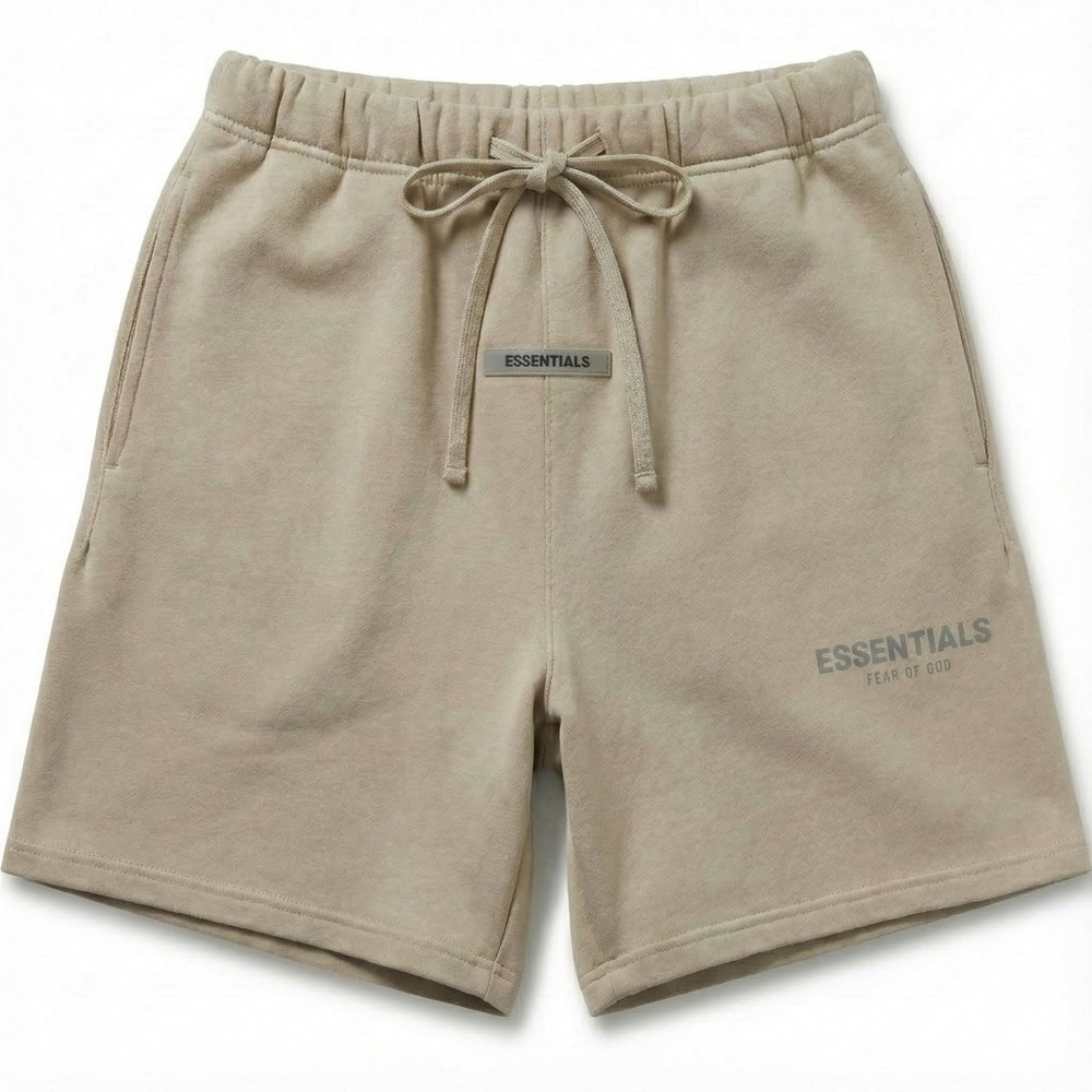 Essentials Fear Of God Ash Grey Shorts